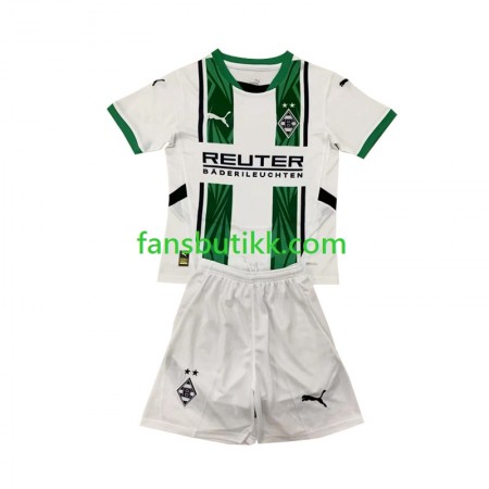 Fotballdrakt Borussia Monchengladbach Barn Hjemmetrøye 2024-2025 Kortermet